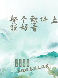 哪个软件上的小说好看