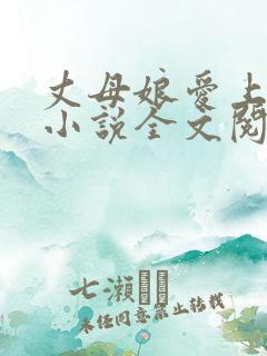 丈母娘爱上女婿小说全文阅读