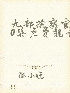 九部检察官第40集免费观看