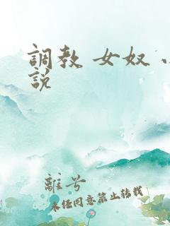 调教 女奴 小说