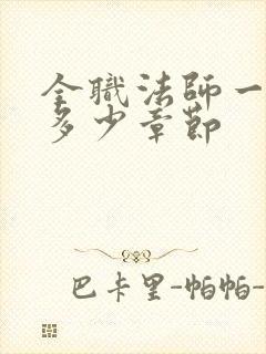 全职法师一共有多少章节