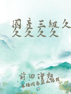 国产三级久久久久久久久