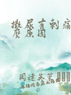 撒尿有刺痛感什么原因