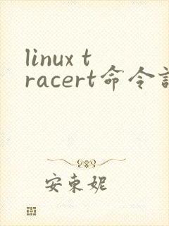 linux tracert命令详解