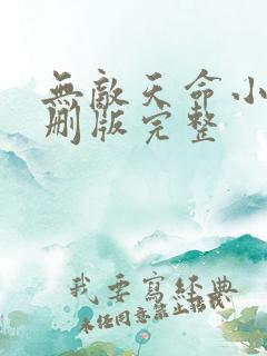 无敌天命小说未删版完整