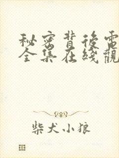 秘密背后电视剧全集在线观看高清