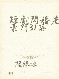 短剧闪婚老公是豪门31集