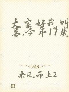 大家好我叫林小喜,今年17岁全文阅读