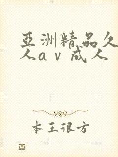 亚洲精品久久成人aⅴ成人