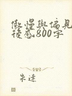 傲慢与偏见的读后感800字