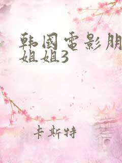 韩国电影朋友的姐姐3