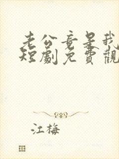 老公竟是我上司短剧免费观看