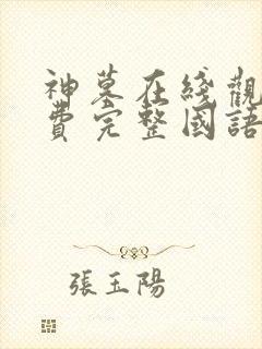 神墓在线观看免费完整国语高清