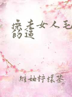 操老女人毛茸茸的逼