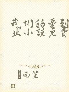 我们的爱到此为止小说免费阅读