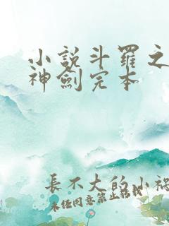 小说斗罗之灵珠神剑完本