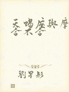 天蝎座与摩羯座合不合