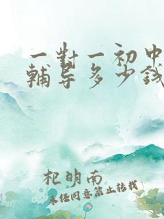 一对一初中英语辅导多少钱
