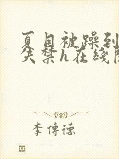 夏目被躁到高潮失禁h在线阅读