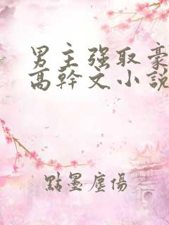 男主强取豪夺的高干文小说推荐