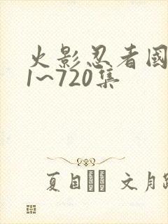 火影忍者国语版1~720集