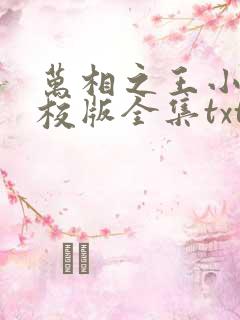 万相之王小说精校版全集txt
