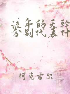 流年的天干地支分别代表什么