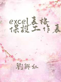 excel表格保护工作表的密码忘记了怎么办