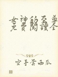 女神的至尊兵王免费阅读全文