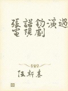 张诺钧演过哪些电视剧