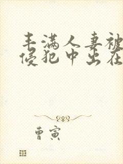 丰满人妻被持续侵犯中出在线