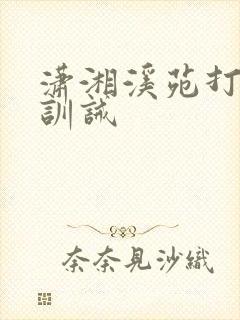潇湘溪苑打屁股训诫