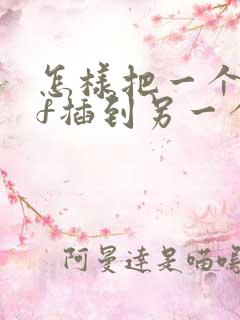 怎样把一个pdf插到另一个word里