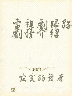 电视剧归路分集剧情介绍