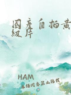 国产自拍黄色一级片