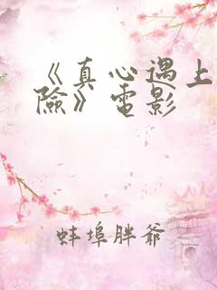 《真心遇上大冒险》电影