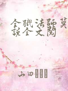 全职法师莫凡小说全文阅