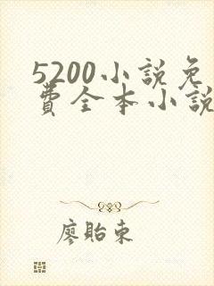 5200小说免费全本小说阅读网