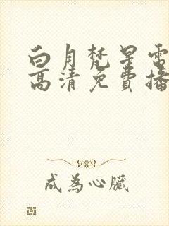 白月梵星电视剧高清免费播放