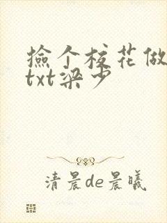 捡个校花做老婆txt梁少