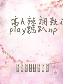 高h辣调教道具play跪趴np