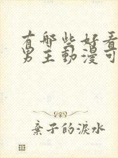 有哪些好看的双男主动漫可以推荐