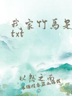 我家竹马是太孙txt
