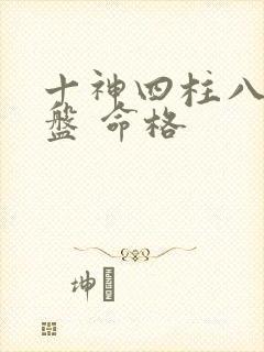 十神四柱八字排盘 命格