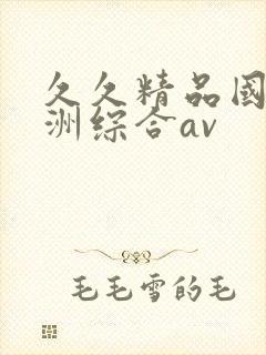 久久精品国产亚洲综合av