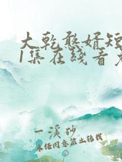 大乾憨婿短剧21集在线看免费