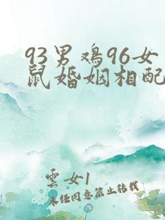 93男鸡96女鼠婚姻相配吗