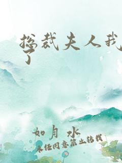 总裁夫人我当腻了
