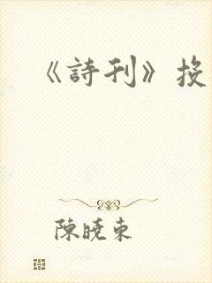 《诗刊》投稿