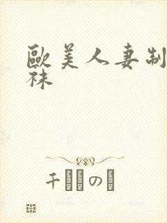 欧美人妻制服丝袜
